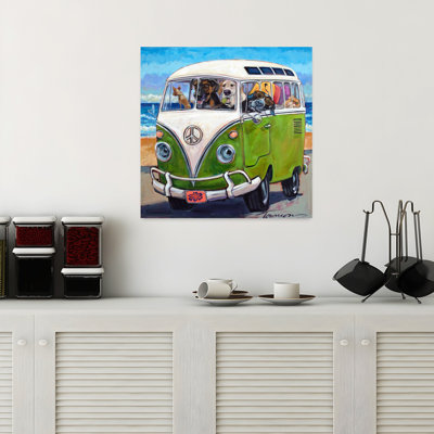 Hang Loose Contemporary Dog Art