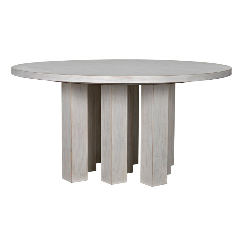 Resistance Round Mahogany Wood Dining Table