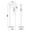 Naugatuck 68.6cm Arched Floor Lamp