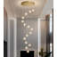 Lustre en cristal 15 lumières à intensité variable -400644189