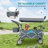 Push & Pull Utility Folding Wagon With Removable Canopy