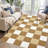 Washable Rug Non Slip Modern Checkered Plaid Hallway Living Room Rug with Rubber Backing Carpet for Kitchen Laundry Entryway-761538202-761538210
