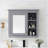 Modern Wall Mounted Bathroom Storage Cabinet with Mirror-1690963044