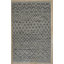 Tapis noir en laine à motif géométrique fait à la main Kilim-244802970