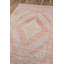 Tapis rose à motif géométrique Allerone-1742500132