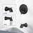 Pressure Balance Shower System 1.8 GPM Shower Faucet With Tub Spout And Brass Rough-In Valve-105252196
