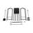 17.72" Wide 2 Tier Log Rack