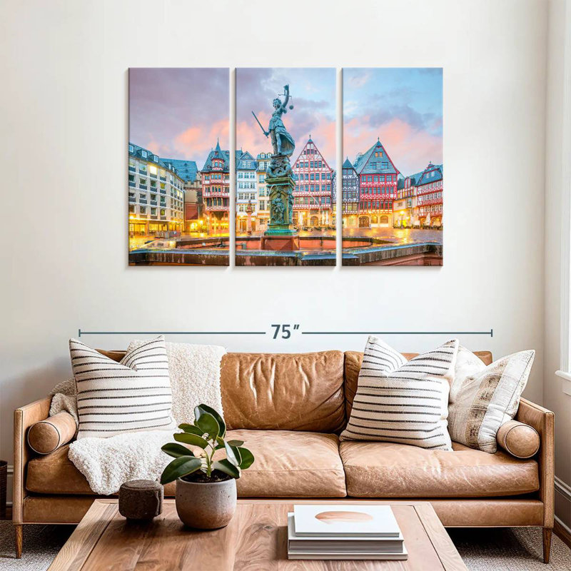 Rorry Romerberg Square, 36" H x 57" W