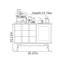 Commode décorative rétro exquise-308699414