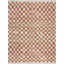 Tapis terre cuite / rouille à carreaux Jasha-686347343-690130678