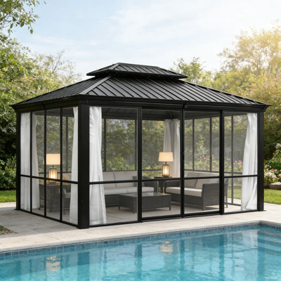 Polycarbonate Sunroom Hardtop Gazebo