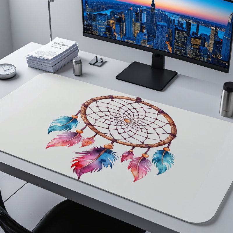 Polyester Desk Pad, 23.6x13.8