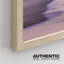 «Purple & Orange Beach Shore Tropical Sunset», impression sur papier 4 pièces-93012230-93012229