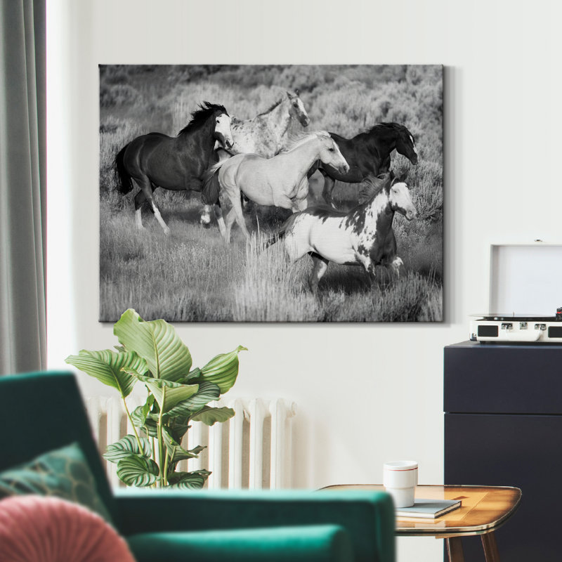 Prairie Run - impression sur toile tendue, H 12 po x l 8 po x P 1 po