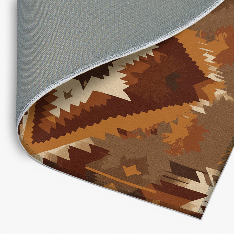 Saguaro Silhouette Indoor And Outdoor Area Rug, Rectangle 3' x 5'
