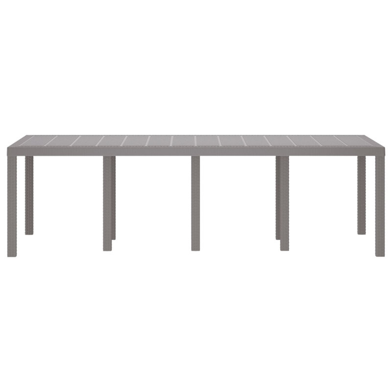 Metal Base Dining Table
