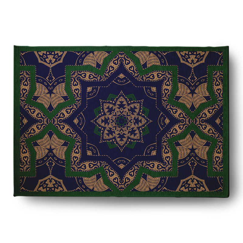 Chenille Indoor / Outdoor Rug, Rectangle 4' x 6'