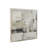 Modern Square Canvas Wall Art Print for Home Decor - Decorative Wood Framed Artwork Painting for Living Room or Bedroom Wall Display - 40", Ivory