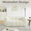Canapé chenille en mousse pure, canapé nuage matelassé moderne, canapé chenille en mousse pure à assise profonde, canapé moderne confortable, convient aux salons, aux chambres et aux appartements-1278448526