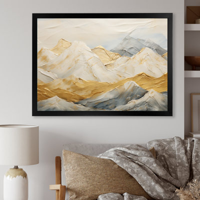 Alpine Mountain Harmony I sur impression sur toile