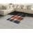 Checkered High Density Long Fiber Poly Threads Decorative Area Rug Carpet-42030863