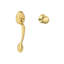 Plymouth Lower Half Handleset with Plymouth Door Knob (Deadbolt Sold Separately)-24716121-59674022