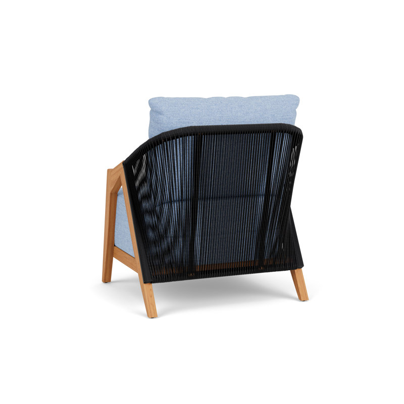 Alpine Outdoor Teak Lounge Chair, Demo Skyway