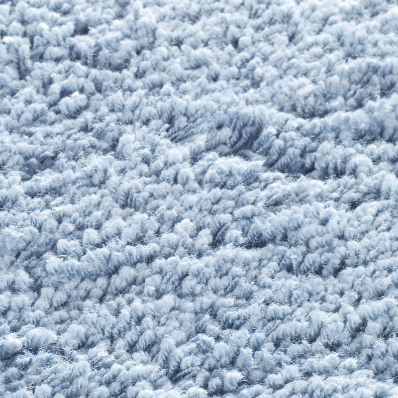 Assar Handmade Tufted Light Blue Area Rug, Rectangle 2'6" x 4'