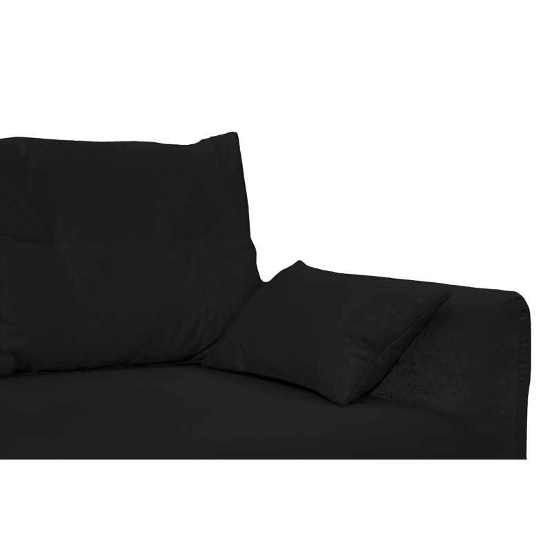 Mowbray 3-Seater Sofa Bed, Black