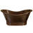60" x 29" Pedestal Soaking Copper Bathtub-15366207