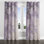 Blooming Lilac Melody I - Rideau occultant avec œillets - 1 panneau