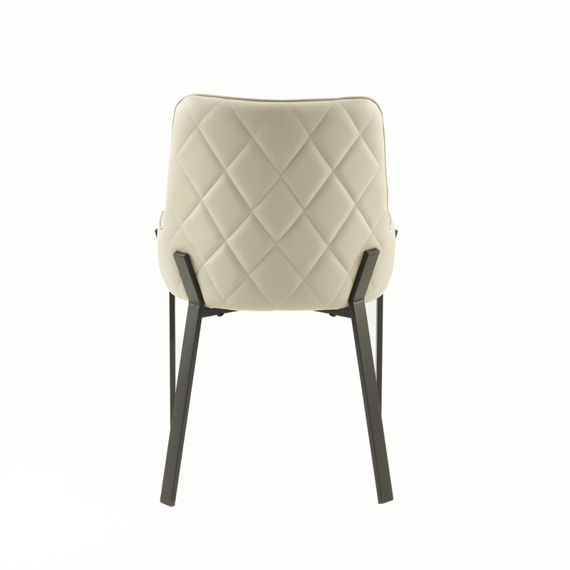 Heidi 49cm H Upholstered Armchair, Grey