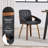 Modern PU Leather Upholstered Dining Chairs-191506057