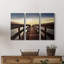 Naples Cove - photographie sur toile tendue 3 pièces-84750801