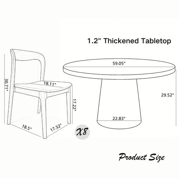 Dimensions du produit