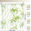 Rideaux de douche Green Bamboo Plants, 71 × 71-457368959