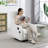 25.8" Wide Swivel Rocker Manual Recliner With Heat And Massage-547806163