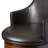 Edens Swivel Upholstered Counter Stool with Solid Wood Frame-1934003576
