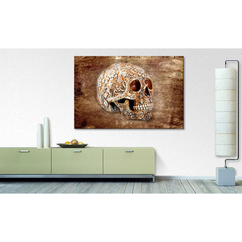 Laughing Death - Wrapped Canvas Print, 80cm H x 100cm W, 100% cotton canvas