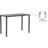 Rectangular Metal Outdoor Bar Table , 55.5'' in. W 27.5'' in. D-84469162