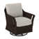 Fauteuil pivotant large de 32 po Boca
