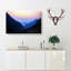 Sunset In Snowdonia In Wales In Abstract - Wrapped Canvas Painting-55359062
