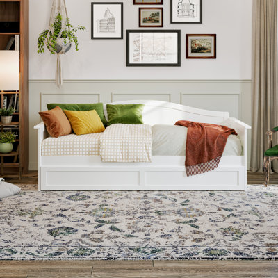 Arione Classy Classic Twin Daybed with Twin Trundle by Lark Manor
