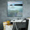  «Freeport Maine Tree Island» par Kathleen Robbins, art mural sur toile, 26 po x 26 po
