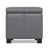 Stone Gray Faux Leather