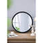 Miroir mural rond en bois-912165430
