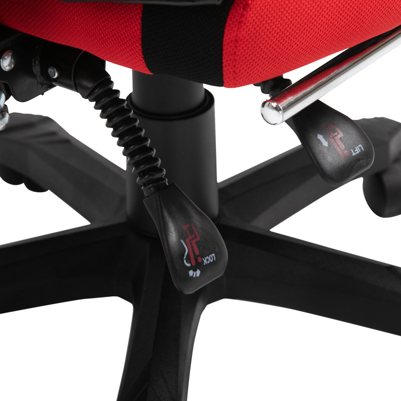 Maille ergonomique PC et course, Rouge