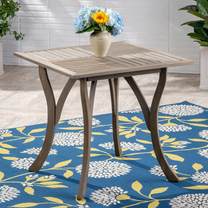 Brizio Solid Wood Dining Table,Patio Table,Coffee Table , Gray