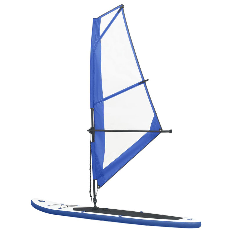 Ensemble de planche à pagaie gonflable, Bleu