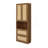 2 Doors Bookshelf With Usb Port And 3 Drawers, Side Cabinet-114241015